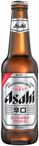 Asahi Super Dry 0,33L Palackos Sör (DRS)*