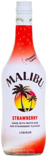 Malibu Likőr 0,7L Strawberry 18%  (DRS)*