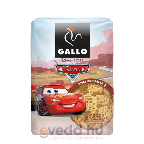 Gallo Disney 300Gr Durumbúza Tészta (Verdák)