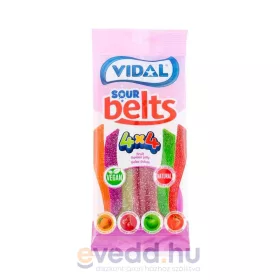 Vidal Gumicukor 90Gr Sour Belts
