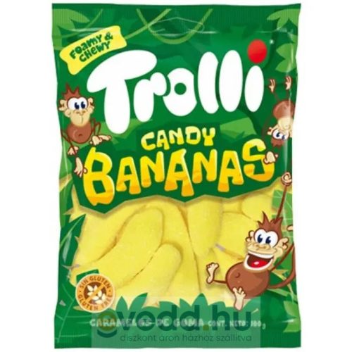 Trolli Gumicukor 100Gr Candy Bananas