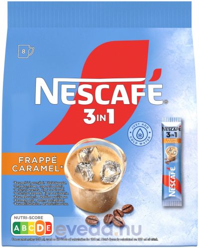Nescafé 3in1 Frappé Caramel 8x15Gr Instant Kávé
