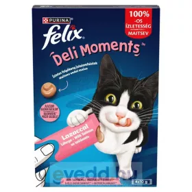 Felix Deli Moments 40Gr Lazacos Jutalomfalat Macskáknak