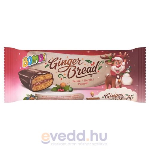 Bombi Mézes Puszedli 50Gr Narancs-Szegfűszeg