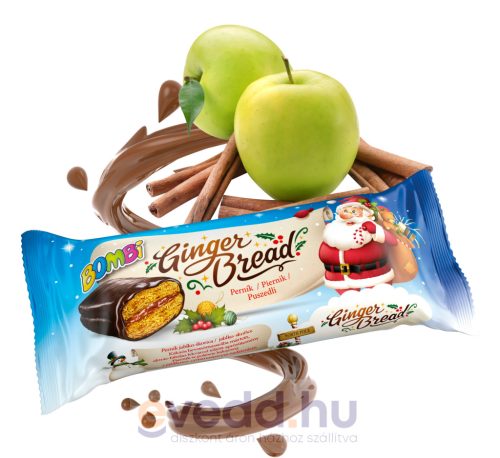 Bombi Mézes Puszedli 50Gr Almás-Fahéjas