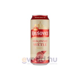 Krusovice Svetlé 0,5L Dobozos Sör (DRS)* 
