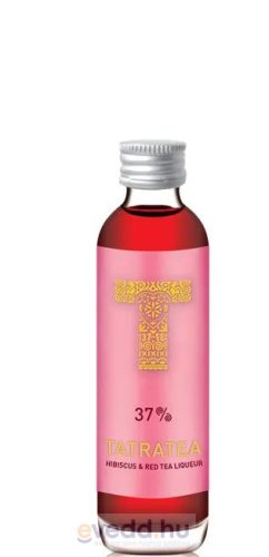 Tatratea 0,04L Hibiscus-Vöröstea Likőr 37%