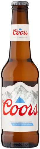 Coors 0,33L Palackos Sör 4,3% (DRS)*