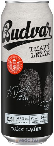 Budweiser Dark 0,5L Doboozos Barnasör (DRS)*