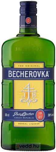 Becherovka 0,5L Gyomorkeserű (DRS)*