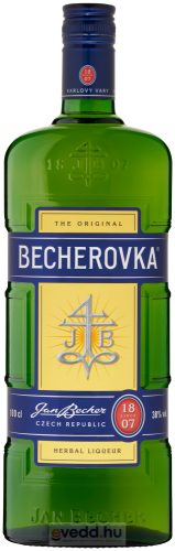 Becherovka 1L Gyomorkeserű 38% (DRS)*