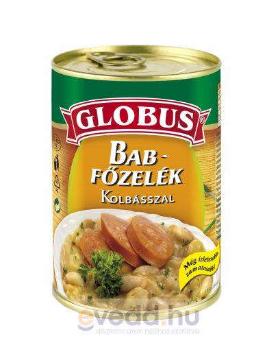 Globus Készétel 400Gr Babfőzelék Kolbásszal