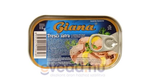 Giana 115Gr Füstölt Tőkehalmáj