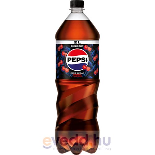Pepsi Zero Cherry 2L Szénsavas Üdítőital (DRS)*