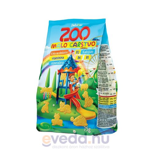 Zoo 75Gr Állatfigurás Keksz Vitaminokkal