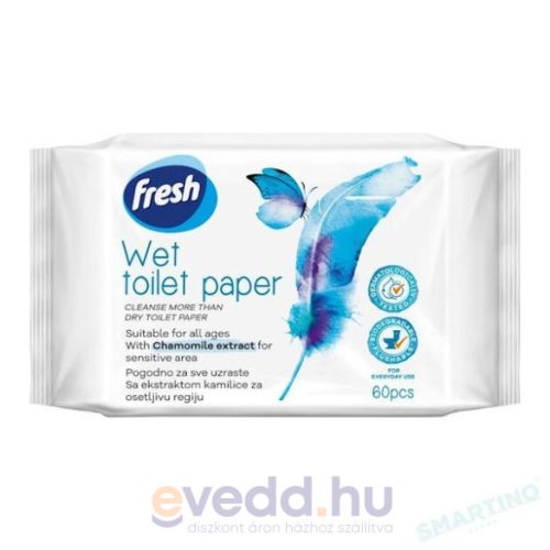 Fresh Deluxe Wet 60Db Toilet Paper