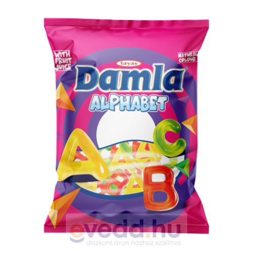 Damla Alphabet 80Gr Gumicukor