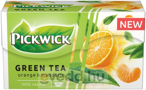 PickWick Zöld Tea 20*1,5Gr Narancs-Mandarin