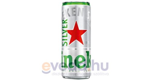 Heineken Silver 0,33L Dobozos Sör (DRS)*