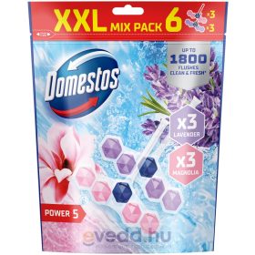 Domestos Wc Illatosító 6*50Gr Magnólia-Levander