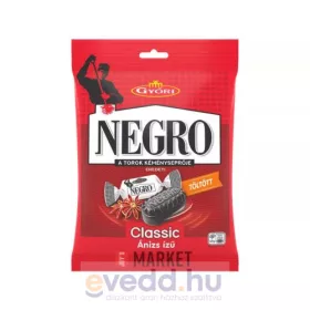 Negro Classic 140Gr Ánizs Ízű Keménycukorka