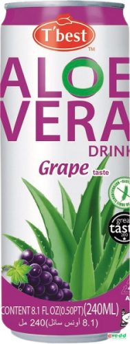 T'Best Aloe Vera 0,24L Grape