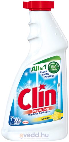 Clin Refil Lemon 500Ml Ablaktisztító Utántöltő Folyadék