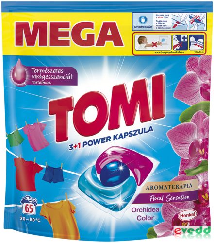 Tomi 3+1 Power M.Kapszula 65Db*12g Aromaterápia Ochidea Color
