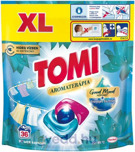 Tomi Mosókapszula 36Db Lótusz&Mandula