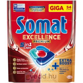 Somat Excellence Premium 5in1Mosogatógép Kapszula 54Db