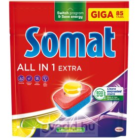 Somat All in 1 85Db Mosogatógép Tabletta Extra Lemon