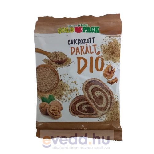 Gold Pack Darált Dió 200Gr Cukrozott