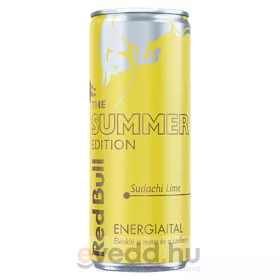   Red Bull Summer Editiom Energiaital 250Ml Sudachi Lime (DRS)*