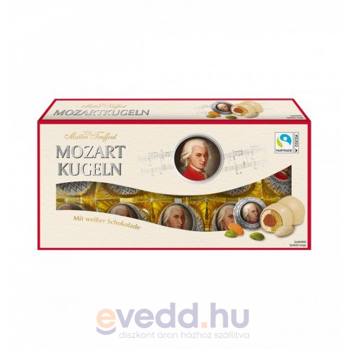 Mozart 200Gr White Kugeln Maitre Desszert