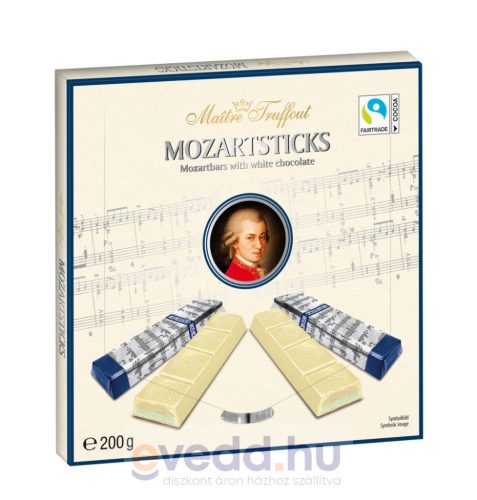 Mozartsticks Desszert 200Gr White Chocolate