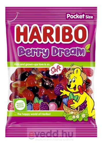 Haribo 80Gr Berry Dream Soft Gumicukor