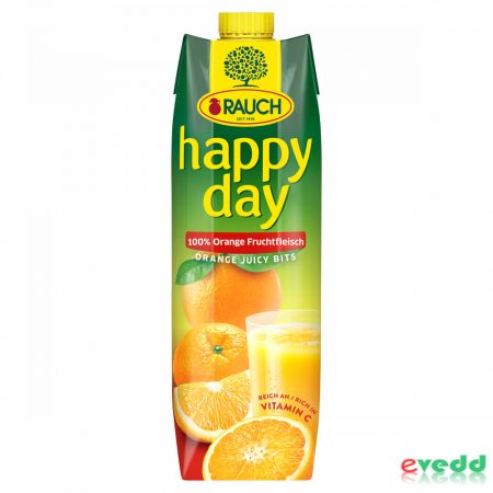 Happy Day 1L Narancs 100% Gyümölcshúsos