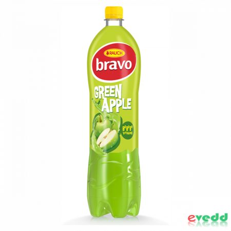 Rauch Bravo gyümölcsital 1, 5 l green apple 12 %
