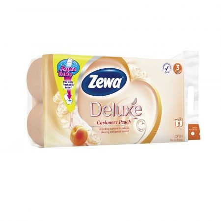 Zewa Deluxe Eü.Papír 8T Cashmere Peach