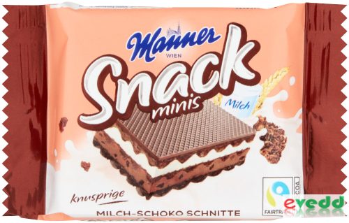 Manner Snack Minis 25Gr Tejes-Csokis